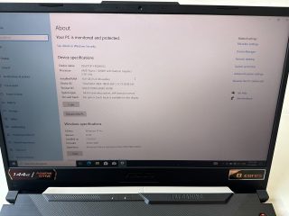 Asus TUF Gaming A15 มือสอง เชียงราย